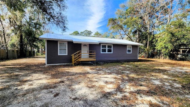 view of ranch-style house