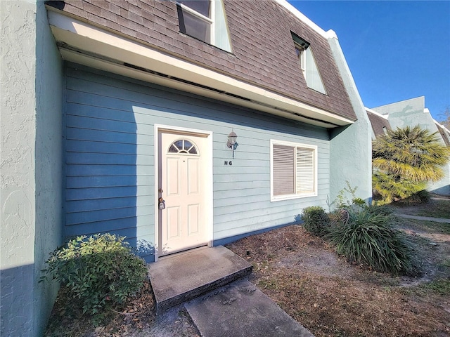 view of entrance to property