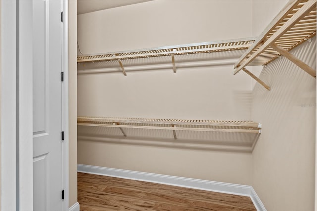 view of closet