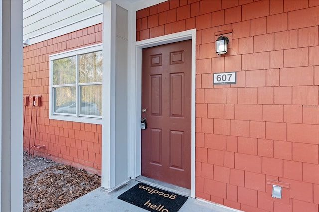 view of property entrance