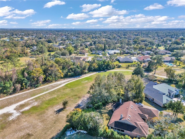 drone / aerial view featuring a residential view