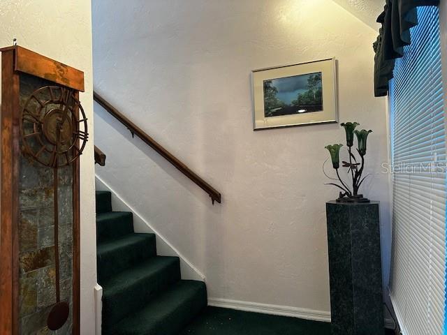 view of stairs