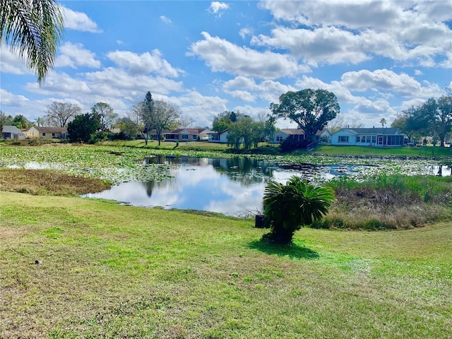 property view of water