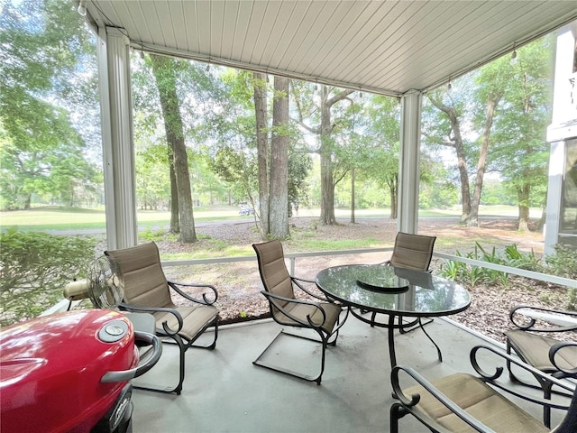 10000 SW 52nd Ave Unit 103, Gainesville, FL 32608 - sunroom with a healthy amount of sunlight