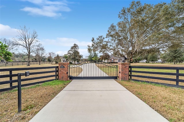 view of gate