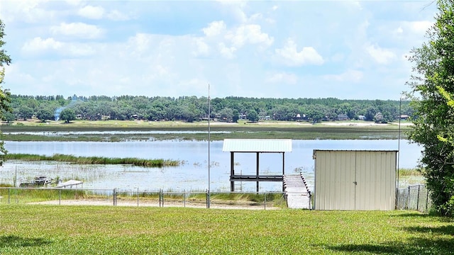 property view of water