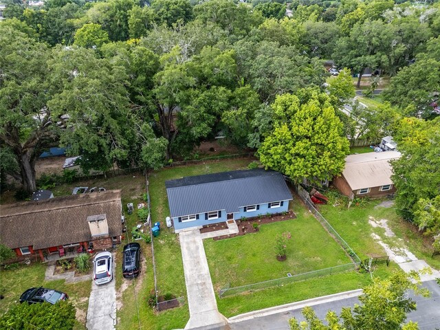 drone / aerial view