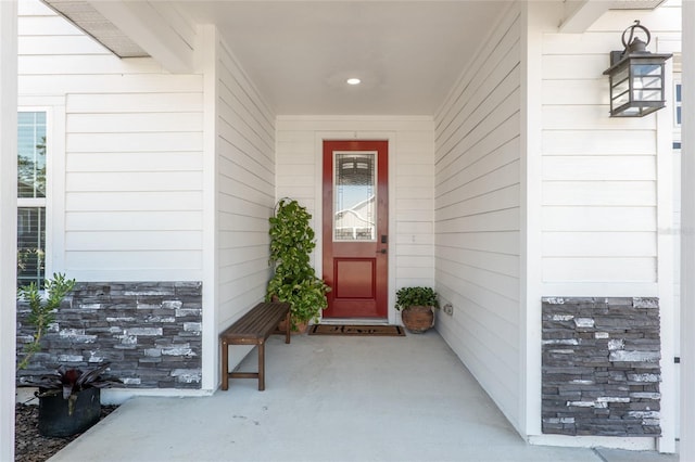 view of property entrance