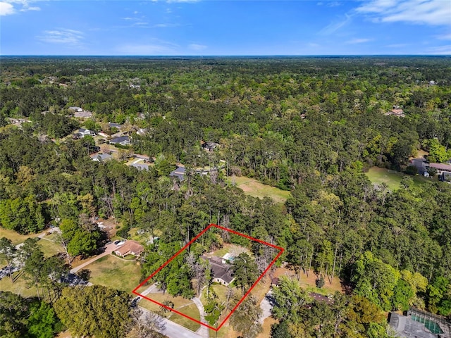 4031 NW 75th St, Gainesville, FL 32606 - drone / aerial view with a view of trees