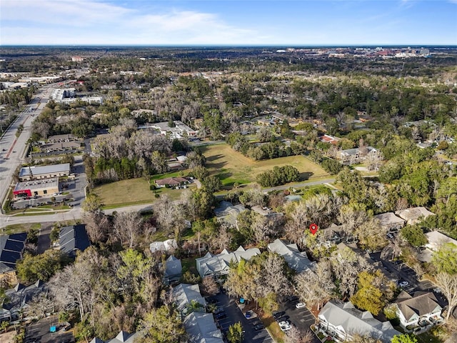 aerial view