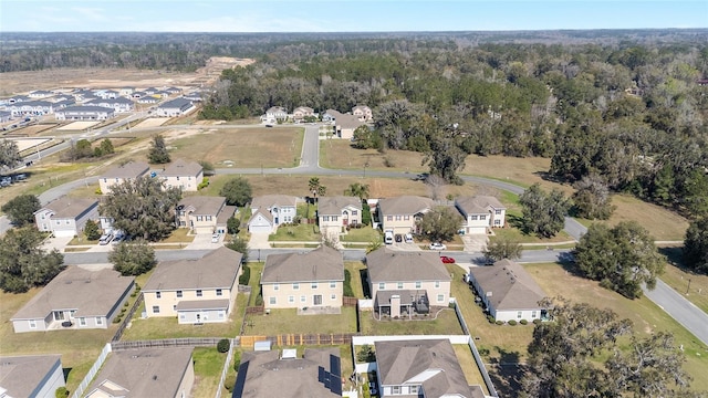 birds eye view of property featuring a residential view