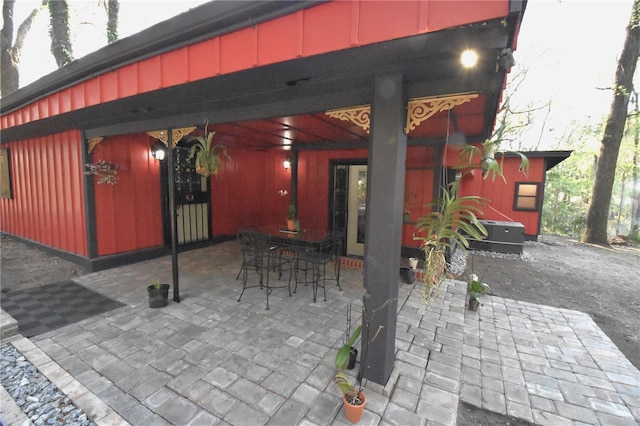 view of patio / terrace with outdoor dining area