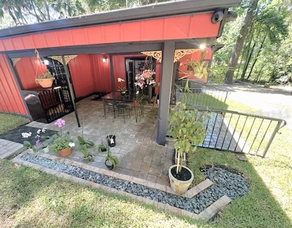 1302 SE Wacahoota Rd, Micanopy, FL 32667 - view of patio / terrace