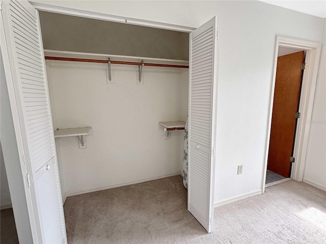 view of closet