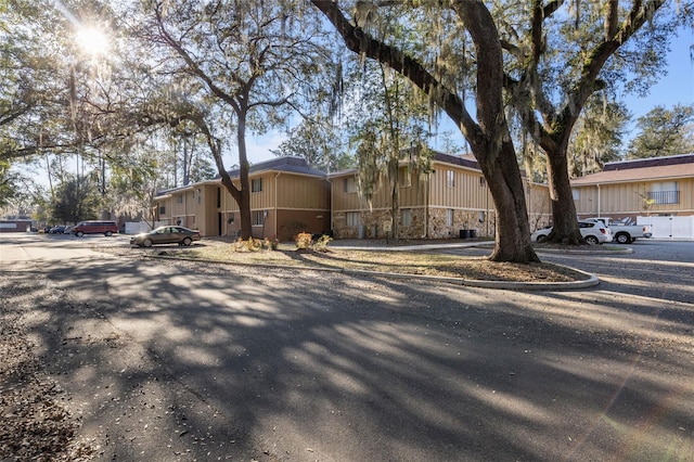 view of side of property