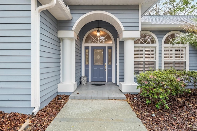 view of property entrance