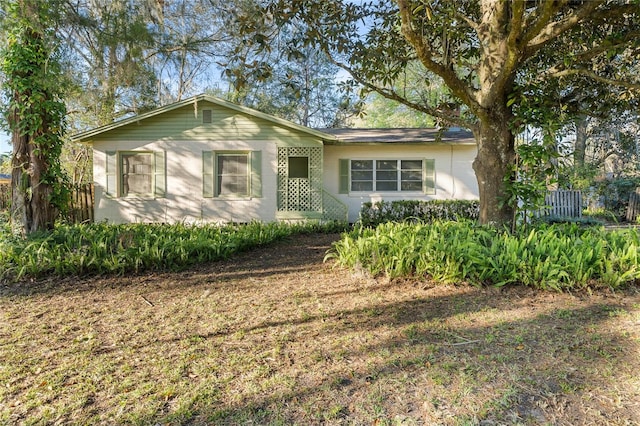 view of ranch-style house