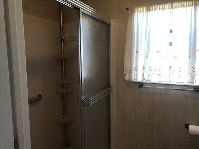 full bath featuring a stall shower