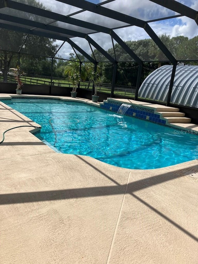 pool featuring a patio