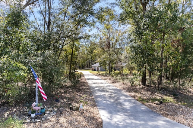 view of road