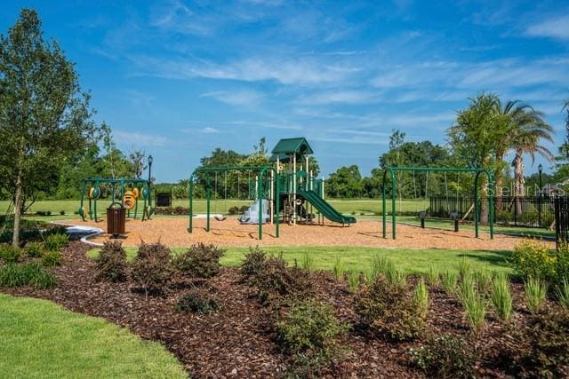 view of communal playground