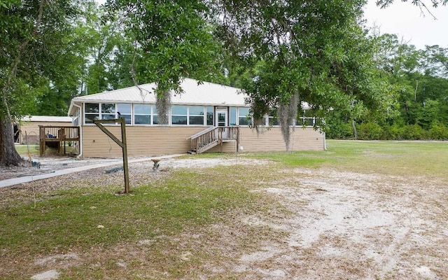 view of back of house