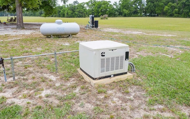 details with a power unit and heating fuel