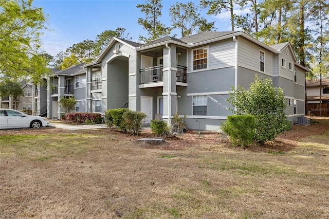 view of property featuring central AC