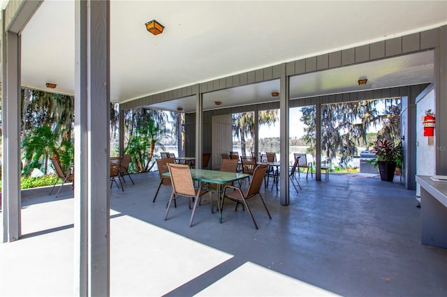 view of patio / terrace with outdoor dining space