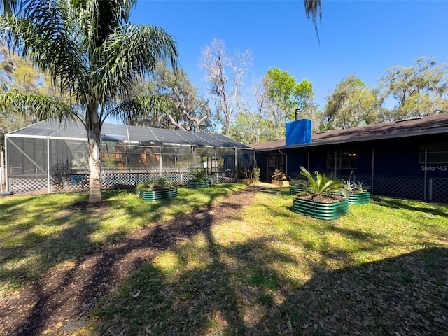 460 SE 4th Ave, Melrose, FL 32666 - view of yard with a vegetable garden