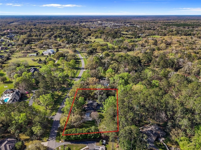 1118 SW 112th St, Gainesville, FL 32607 - bird's eye view with a view of trees