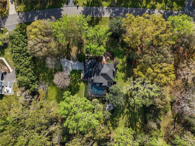1118 SW 112th St, Gainesville, FL 32607 - bird's eye view with a wooded view