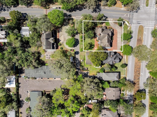 bird's eye view featuring a residential view