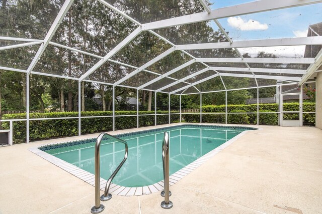 5620 NW 45th Ln, Gainesville, FL 32606 - pool with a patio and a lanai