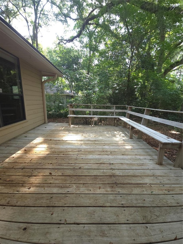 7717 SW 22nd Ave, Gainesville, FL 32607 - view of wooden deck