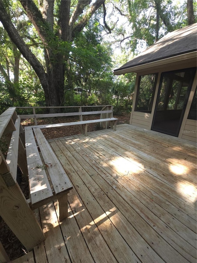 7717 SW 22nd Ave, Gainesville, FL 32607 - view of wooden deck