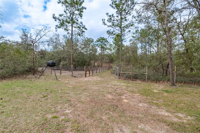6550 SE 123rd Ter, Morriston, FL 32668 - view of yard featuring fence