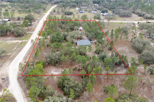 6550 SE 123rd Ter, Morriston, FL 32668 - drone / aerial view featuring a rural view