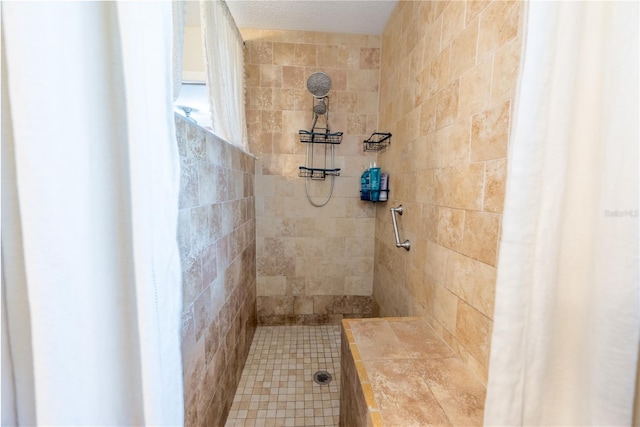 6550 SE 123rd Ter, Morriston, FL 32668 - full bathroom featuring tiled shower