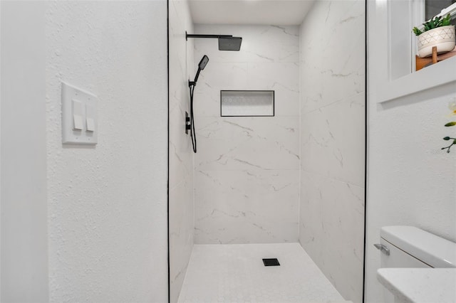 4120 NW 10th St, Gainesville, FL 32609 - full bath featuring toilet and a marble finish shower