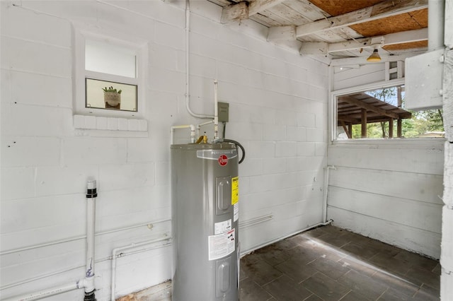 4120 NW 10th St, Gainesville, FL 32609 - utility room with water heater