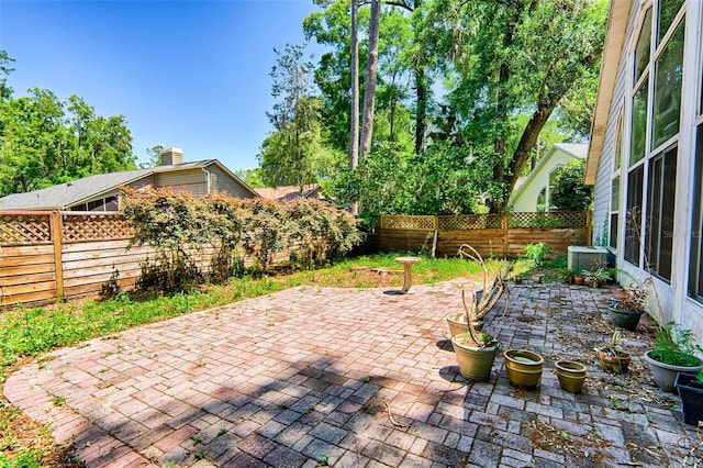 12332 NW 7th Ln, Newberry, FL 32669 - view of patio / terrace with a fenced backyard