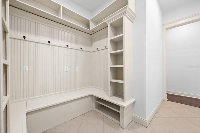 4535 SW 105th Dr, Gainesville, FL 32608 - mudroom with tile patterned floors and baseboards