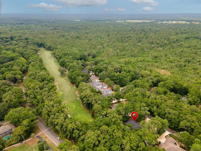 4535 SW 105th Dr, Gainesville, FL 32608 - drone / aerial view of a forest and a golf course