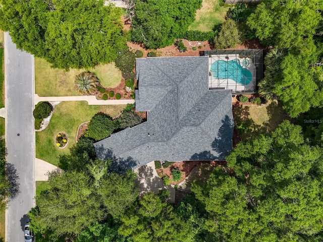 drone / aerial view
