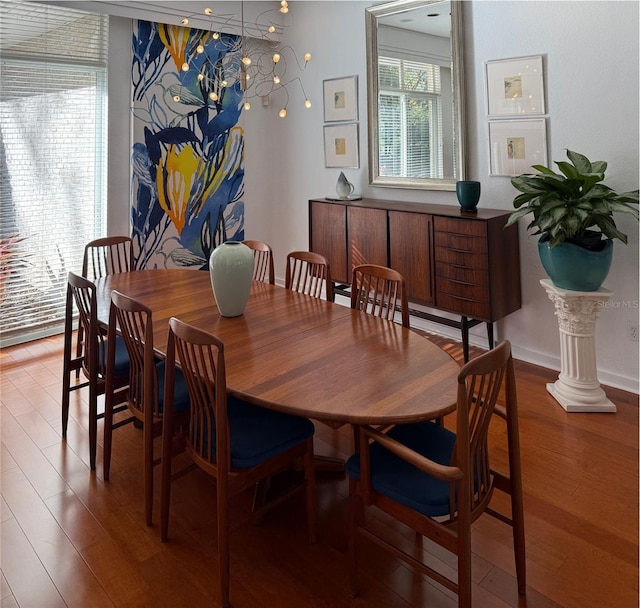 3200 NW 21st Ave, Gainesville, FL 32605 - dining space featuring wood finished floors