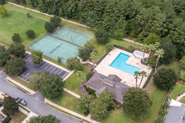bird's eye view