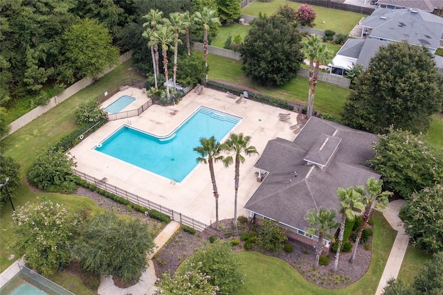 aerial view