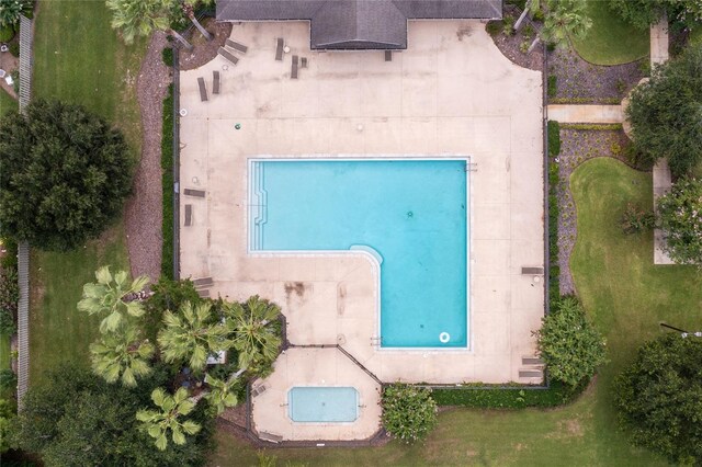 drone / aerial view