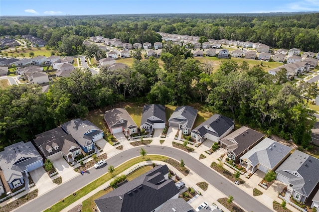 1272 NW 132nd Blvd, Newberry, FL 32669 - aerial view of property's location with nearby suburban area and a forest